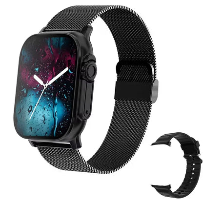2026 Men's Smart Watch with 2.01-Inch HD Display, Bluetooth Calling, Health and Fitness Tracking, Multi-Sport Modes, Compatible with Android and iOS