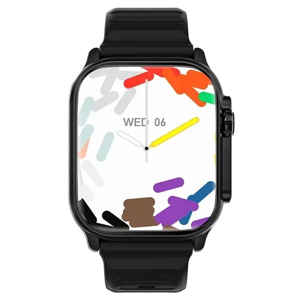 2026 Men's Smart Watch with 2.01-Inch HD Display, Bluetooth Calling, Health and Fitness Tracking, Multi-Sport Modes, Compatible with Android and iOS